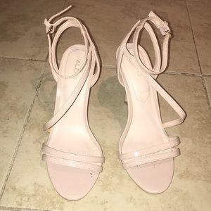 Aldo - Nude strappy heels